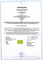 Certificates Of Bio Herb Egypt For Export